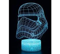 Lampe 3D Tactile Veilleuses Enfant 7 Couleurs avec Telecommande - Star Wars #1061 G