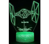 Lampe 3D Tactile Veilleuses Enfant 7 Couleurs avec Telecommande - Star Wars #1467 G