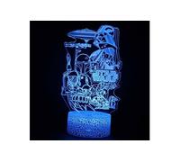 Lampe 3D Tactile Veilleuses Enfant 7 Couleurs avec Telecommande - Star Wars #1475