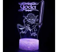 Lampe 3D Tactile Veilleuses Enfant 7 Couleurs avec Telecommande - Star Wars #1476 G