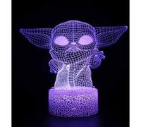 Lampe 3D Tactile Veilleuses Enfant 7 Couleurs avec Telecommande - Star Wars #1635 G