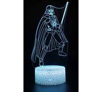 Lampe 3D Tactile Veilleuses Enfant 7 Couleurs avec Telecommande - Star Wars #180 G