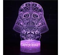 Lampe 3D Tactile Veilleuses Enfant 7 Couleurs avec Telecommande - Star Wars #197 G
