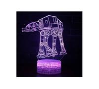 Lampe 3D Tactile Veilleuses Enfant 7 Couleurs avec Telecommande - Star Wars #203