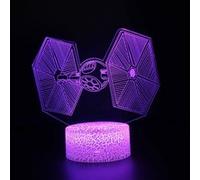 Lampe 3D Tactile Veilleuses Enfant 7 Couleurs avec Telecommande - Star Wars #740 G