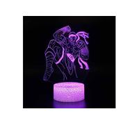 Lampe 3D Tactile Veilleuses Enfant 7 Couleurs avec Telecommande - THE KING OF FIGHTERS #812