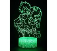 Lampe 3D Tactile Veilleuses Enfant 7 Couleurs avec Telecommande - Une pièce #1554 G