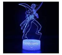 Lampe 3D Tactile Veilleuses Enfant 7 Couleurs avec Telecommande - Une pièce #890 G