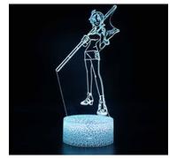 Lampe 3D Tactile Veilleuses Enfant 7 Couleurs avec Telecommande - Une pièce #891 G