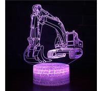 Lampe 3D Tactile Veilleuses Enfant 7 Couleurs avec Telecommande - Voiture #112 G