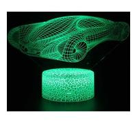 Lampe 3D Tactile Veilleuses Enfant 7 Couleurs avec Telecommande - Voiture #118 G