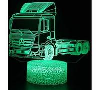Lampe 3D Tactile Veilleuses Enfant 7 Couleurs avec Telecommande - Voiture #898 G