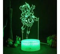 Lampe 3D Tactile Veilleuses Enfant MJ2041 Genshin Impact a 16 Couleurs avec Telecommande G