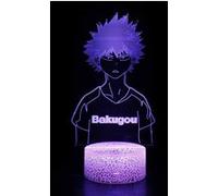 Lampe 3D Tactile Veilleuses Enfant MY1920 My Hero Académia 16 Couleurs avec Telecommande