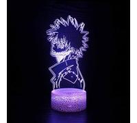 Lampe 3D Tactile Veilleuses Enfant MY1921 My Hero Academia 16 Couleurs avec Telecommande G