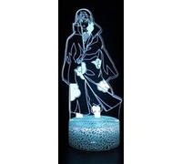 Lampe 3D Tactile Veilleuses Enfant MY1926 Naruto Itachi 16 Couleurs avec Telecommande G