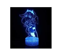 Lampe 3D Tactile Veilleuses Enfant MY1932 DARLING in the FRANXX 16 Couleurs avec Telecommande