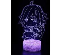 Lampe 3D Tactile Veilleuses Enfant MY1948 Demon Slayer 16 Couleurs avec Telecommande G
