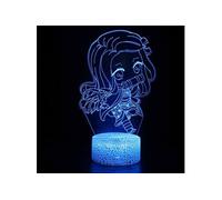 Lampe 3D Tactile Veilleuses Enfant MY1950 Demon Slayer 16 Couleurs avec Telecommande
