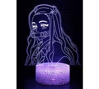 Lampe 3D Tactile Veilleuses Enfant MY1958 Demon Slayer Nezuko 16 Couleurs avec Telecommande G