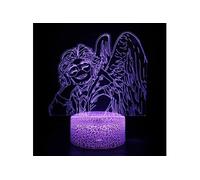 Lampe 3D Tactile Veilleuses Enfant MY2064 My Hero Académia 16 Couleurs avec Telecommande