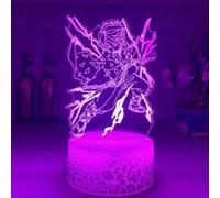 Lampe 3D Tactile Veilleuses Enfant MY2290 Demon Slayer 16 Couleurs avec Telecommande