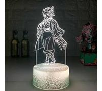 Lampe 3D Tactile Veilleuses Enfant MY2291 Demon Slayer 16 Couleurs avec Telecommande G