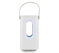 Lampe 3W électrique anti-moustique blanche (12 x 22 x 13 cm)
