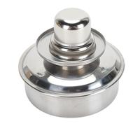 Lampe à Alcool en Acier Inoxydable, Brûleur de Lampe à Alcool Polyvalent Résistant aux Hautes Températures pour Laboratoire pour Brûler des Liquides (100 ml réglable)