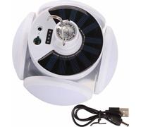 Lampe à bille solaire pliable -USB -chargement LED haute luminosité pour le camping en plein air