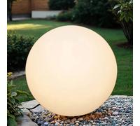 Lampe À Boule IP65 Grande Ø 60 Cm Câble Prise Blanc E27 6500 K LED Extérieur