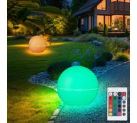 Lampe À Boule Lampe De Jardin Télécommande RGB LED Dimmable Câble 5M 2X