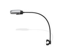 Weber Works Lampe Flexible, Convient à Tous Les modèles Slate & Spirit (2025), lumière LED Lumineuse avec Bras Flexible - Noir/Argent (3400518)