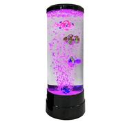 Lampe à bulles LED, lumière sensorielle, lumière sensorielle pour aquarium | Lumière sensorielle d'aquarium avec bords arrondis | Lampe à effet bulle pour | Idéal pour la chambre à coucher, le