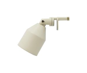 Lampe à clipser en métal gris Klip