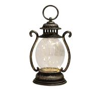 Lampe à cordes LED rétro - Mini lanterne à huile peinte à la main, décoration atmosphérique vintage | Petite lumière ornementale portative pour la maison, jardin, Patio, décoration de fête, intérieur