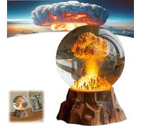 Lampe à explosion atomique en forme de champignon nucléaire - Décoration pour chambre à coucher, salon