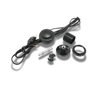 Lampe à faire soi-même - Ensemble avec douille E27 et câble - noir - Hannas Laden - pour lampes avec abat-jour - notice de montage incluse