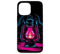 Lampe à Huile Retro Look Old-Fashioned Coque pour iPhone 13 Pro Max