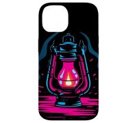 Lampe à Huile Retro Look Old-Fashioned Coque pour iPhone 14