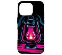 Lampe à Huile Retro Look Old-Fashioned Coque pour iPhone 16 Pro