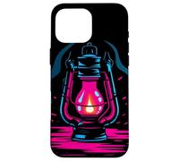 Lampe à Huile Retro Look Old-Fashioned Coque pour iPhone 16 Pro Max
