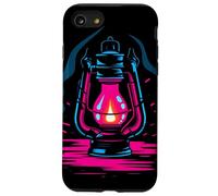 Lampe à Huile Retro Look Old-Fashioned Coque pour iPhone SE (2020) / 7/8