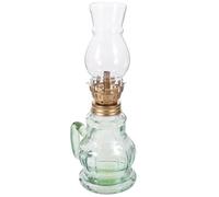 Lampe à Huile Vintage en Verre Résistant Haute Température Design Décoratif Élégant et Ambiance Chaleureuse Intérieur pour Décoration de Table