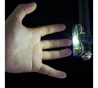 Lampe à induction rechargeable par USB pour pêche de nuit à la canne ou au filet illumine les hameçons et la zone d'atterrissage (filet)