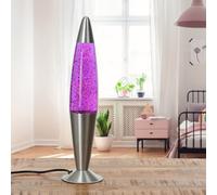 Lampe lave Rabalux, type , avec paillettes, 25W Glitter Lampe d'ambiance Retro [EEK: G]