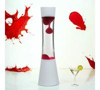 Lampe À Lava Salon Rose Blanc Lampe À Magma R39 G9 39 Cm Lampe De Table RINGO