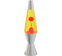 Lampe à lave Alexandra House Living Jaune Rose Métal 9 x 37 x 9 cm