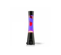 Lampe à Lave avec Haut-parleur Bluetooth 5.0 - Enceinte Design Rétro Eclairant et Musical - Eclairage Tamise 30W + Ampoule de Rechange -