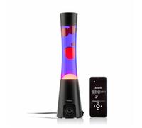 InnovaGoods Lampe à lave Maglamp avec haut-parleur Violet